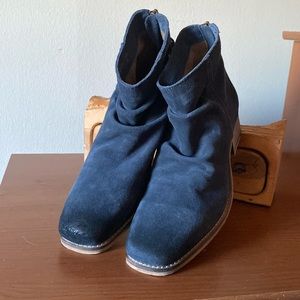 Seychelles Navy Ankle Boots